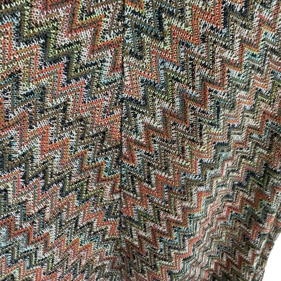 Maeve Multicolor Westwater Loose Knit Sleeveless V-Neck Stretchy Short Dress XS - Picture 3 of 7